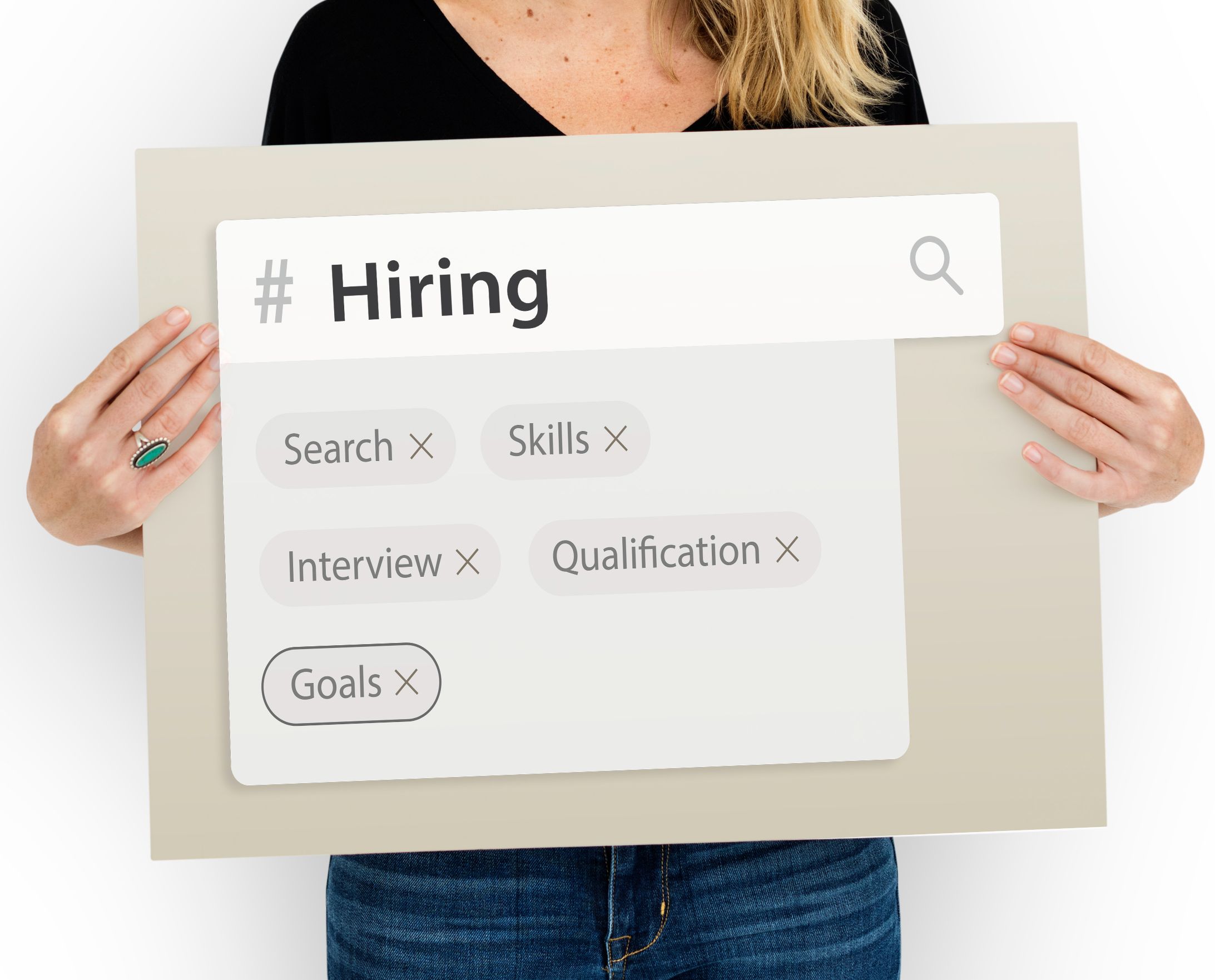hiring process includes skills, qualification, interview 